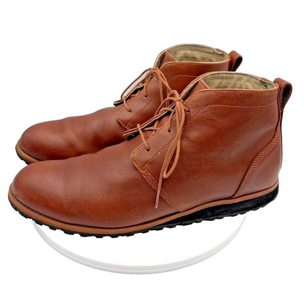 5.11 Tactical Mission Ready Chukka Boots Mens 13 Rust Brown Leather Vibram Sole
